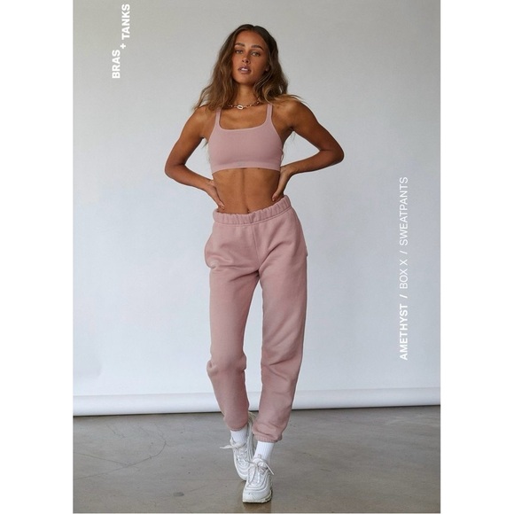SET ACTIVE SWEATPANTS - AMETHYST - Picture 3 of 10